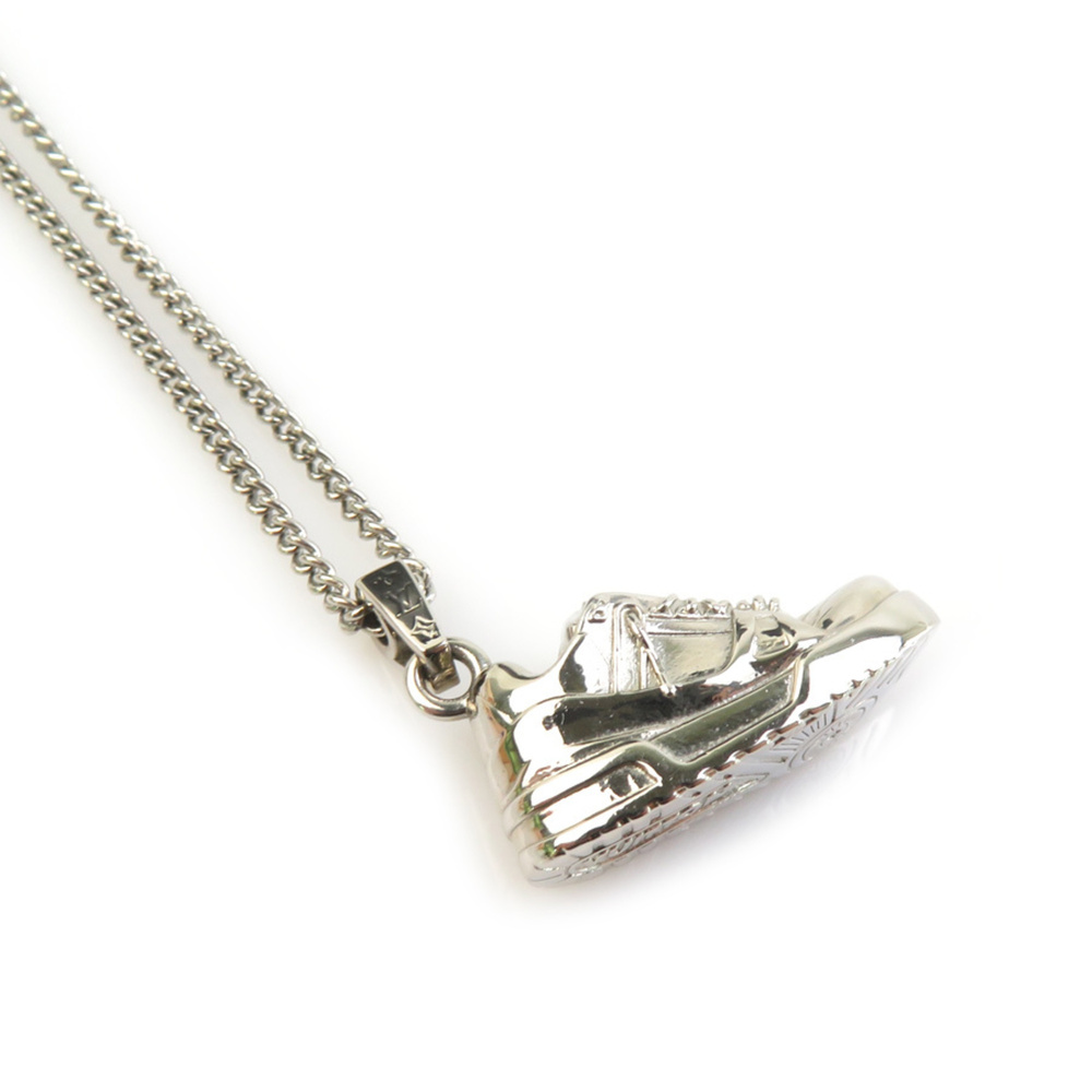LOUIS VUITTON Silver Necklace - Picture 1 of 11